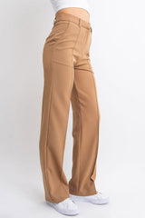 Casual High Waist Suit Jeans