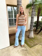 Ultra High Rise Stretch Flare Jeans