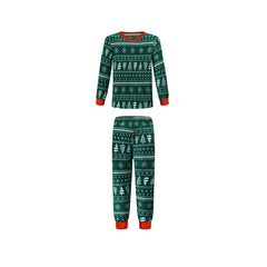 Green Family Pajamas 2-piece Set
