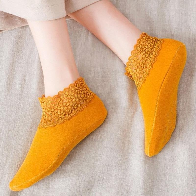 (⛄EARLY CHRISTMAS SALE - 48% OFF) New Fashion Lace Warmer Socks