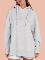 Women's Side Zipper Oversized Hoodies
