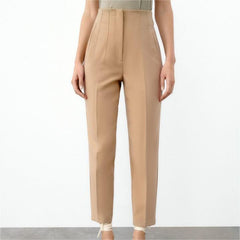 Multi-line Temperament High Waist Trousers