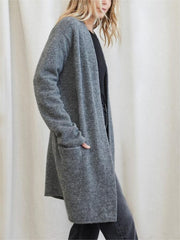 Long Patch Pocket Sweater Coatp