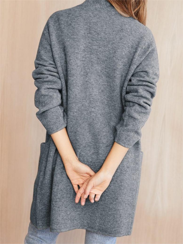 Long Patch Pocket Sweater Coatp