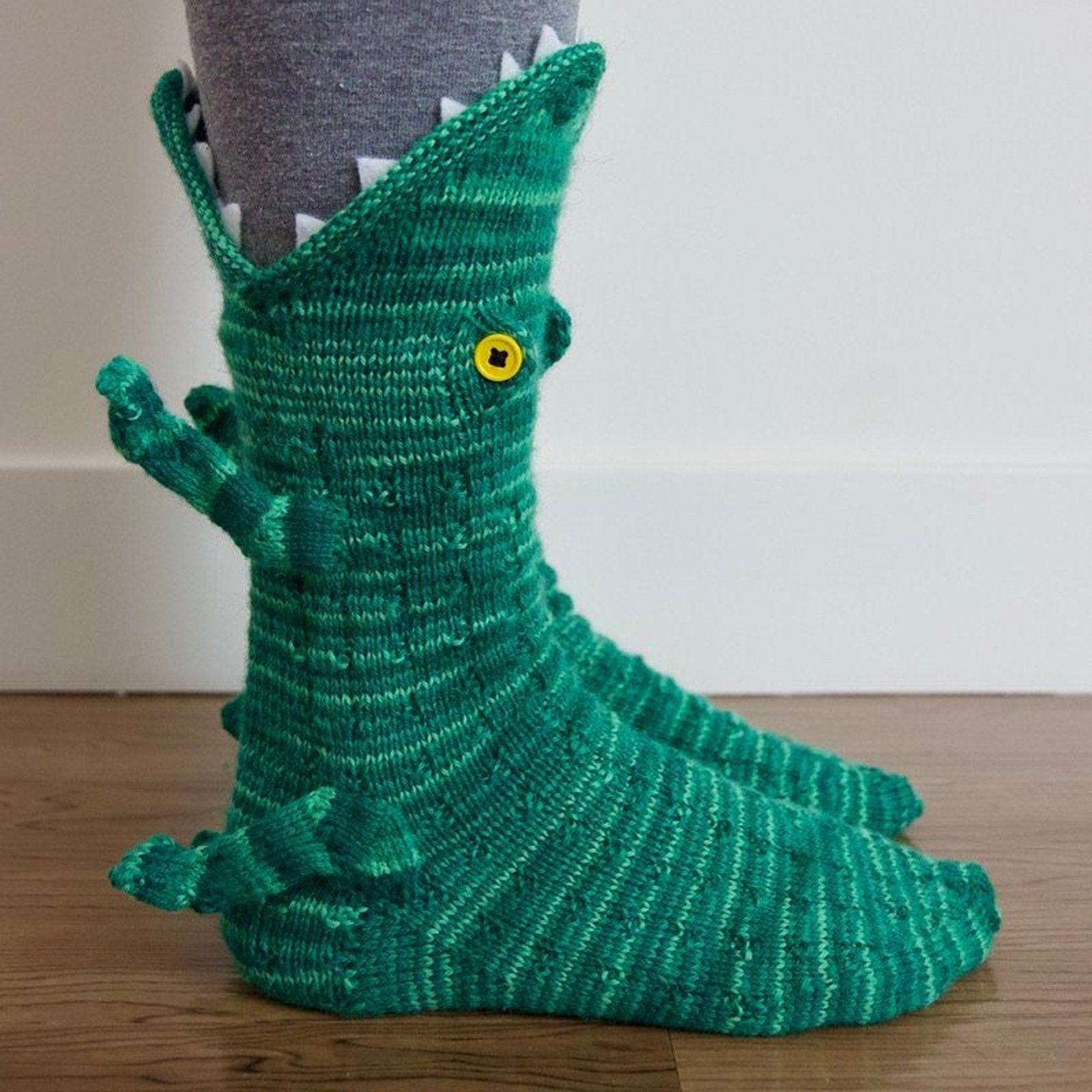 ⏰Sale 50% Off🔥- 3D Knit Crocodile Socks