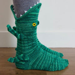 ⏰Sale 50% Off🔥- 3D Knit Crocodile Socks