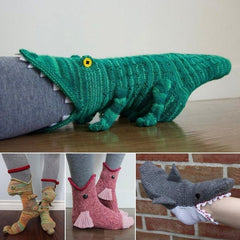 ⏰Sale 50% Off🔥- 3D Knit Crocodile Socks