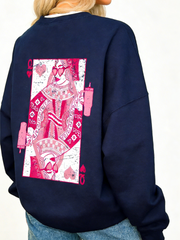Women's Queen of Hearts Valentine's Day Sweatshirt