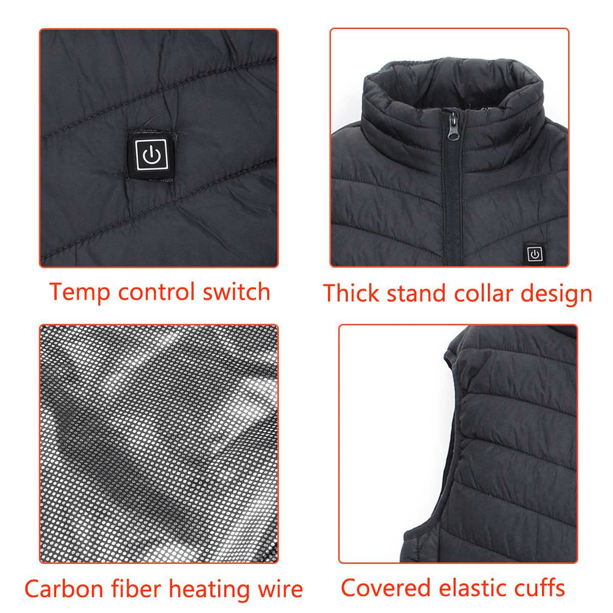 New Unisex Warming Heated Jacket/Vest🧥(Without rechargeable battery)