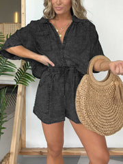Hot Sale Washed Denim Tencel Set
