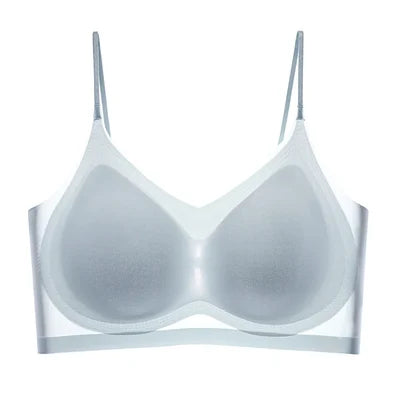 Thin Plus Size Ice Silk Comfort Bra