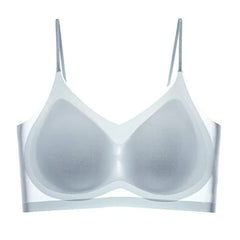 Thin Plus Size Ice Silk Comfort Bra