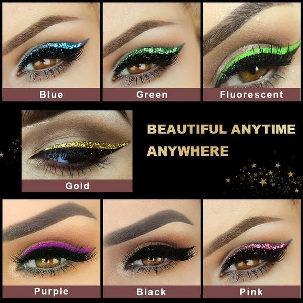 2022 New Reusable Eyeliner and Eyelash Stickers (4 Pairs)