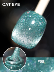 Laser Diamond Cat Eye Nail Polish