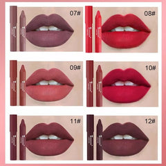 12 Colors Matte Lipstick Pen - Buy More Save More