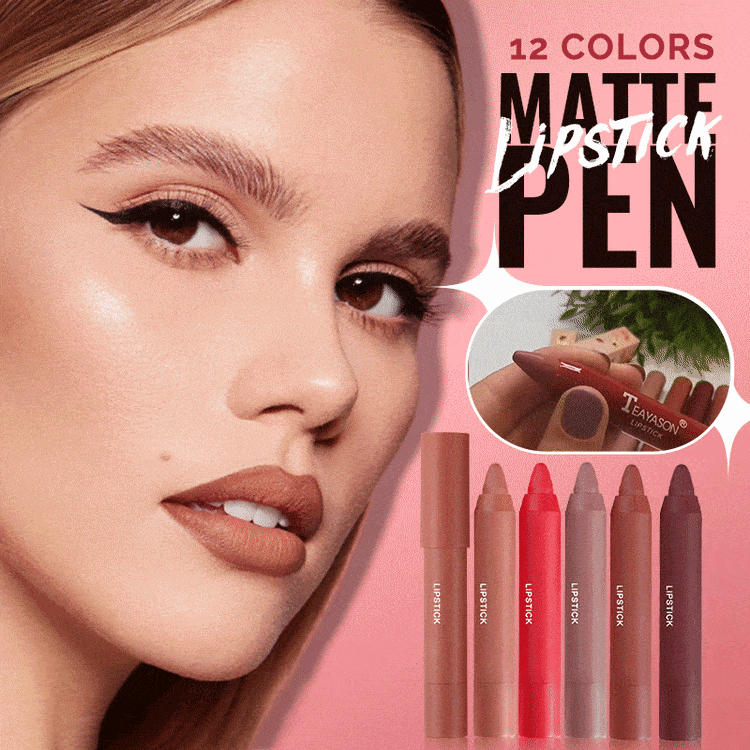 12 Colors Matte Lipstick Pen - Buy More Save More