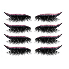 2022 New Reusable Eyeliner and Eyelash Stickers (4 Pairs)