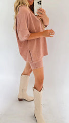 Women's Summer Washed Set