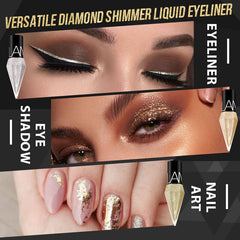 Diamond Glittering Liquid Eyeliner