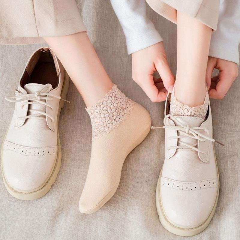 (⛄EARLY CHRISTMAS SALE - 48% OFF) New Fashion Lace Warmer Socks