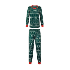 Green Family Pajamas 2-piece Set