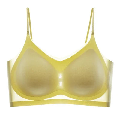 Thin Plus Size Ice Silk Comfort Bra