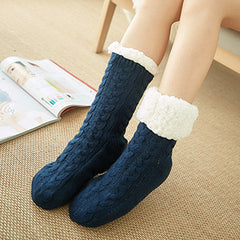 Winter Velvet Warm Floor Socks