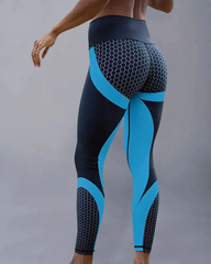 New Colorblock Butt Lifting High Waist Sports Leggings