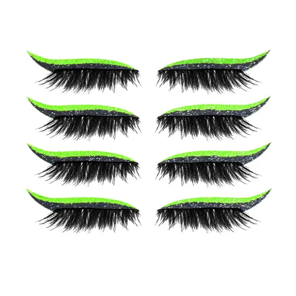 2022 New Reusable Eyeliner and Eyelash Stickers (4 Pairs)