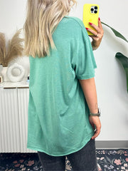 Women's Raw Edge Boxy Tee