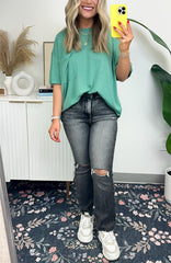 Women's Raw Edge Boxy Tee