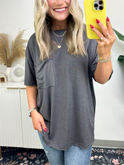 Women's Raw Edge Boxy Tee