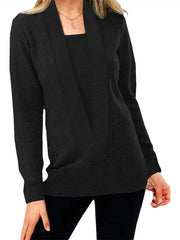 Women's Pullover Cropped Knitted Jumpers