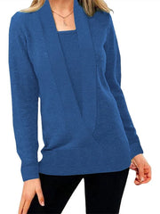 Women's Pullover Cropped Knitted Jumpers