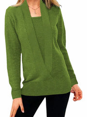 Women's Pullover Cropped Knitted Jumpers