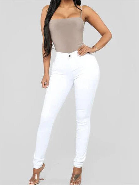 Slimming High Stretch Jeans