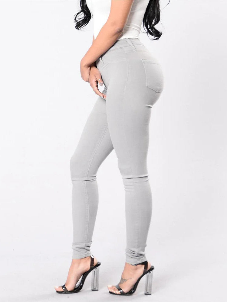Slimming High Stretch Jeans