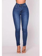 Slimming High Stretch Jeans