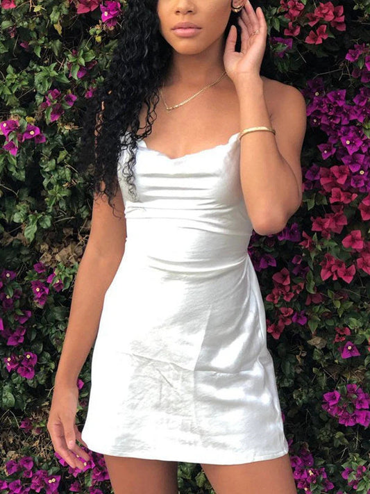 Women's Slip Dress In Satin