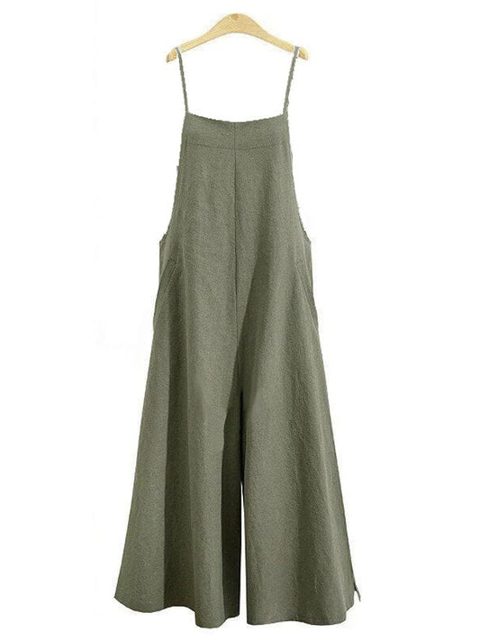 Women's Sleeveless Oversized Casual Jumpsuit