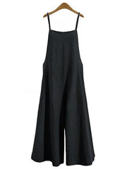 Women's Sleeveless Oversized Casual Jumpsuit