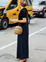 Women's Sleeveless Oversized Casual Jumpsuit