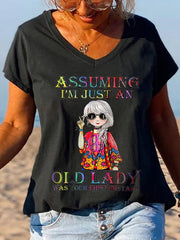 Summer New Girls English Print T-shirt
