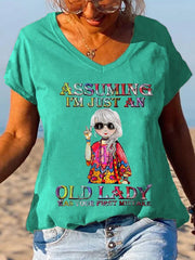 Summer New Girls English Print T-shirt