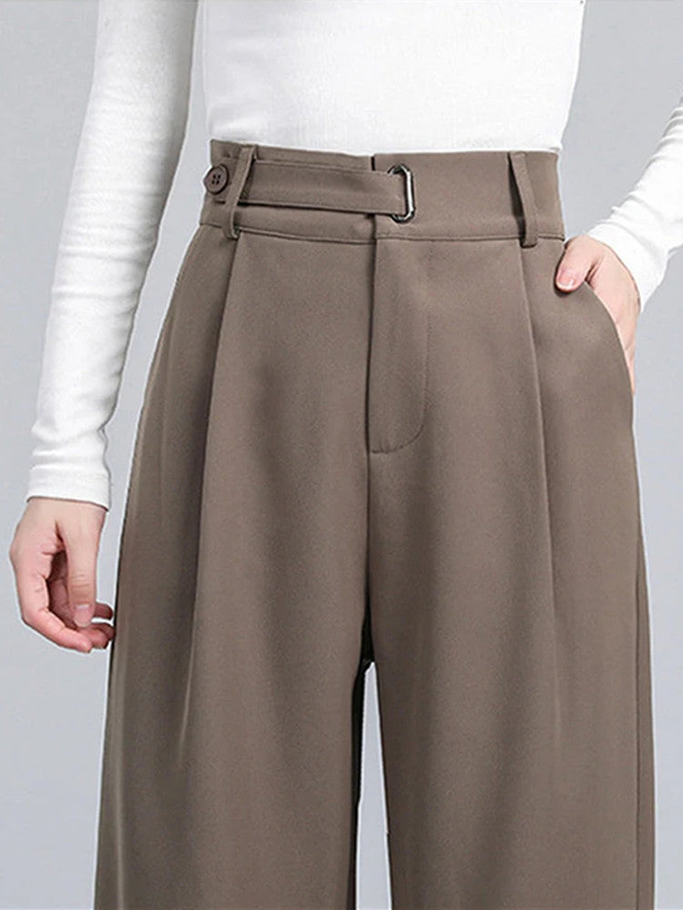 The Unique Effortless High-waisted Wide Leg Pants