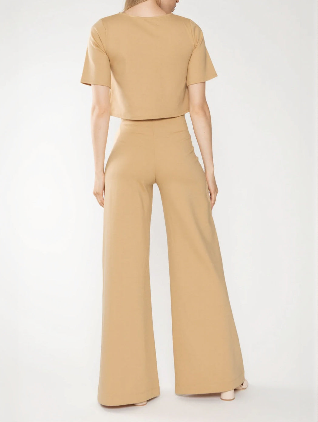 Women's Knit Wide Leg Pants