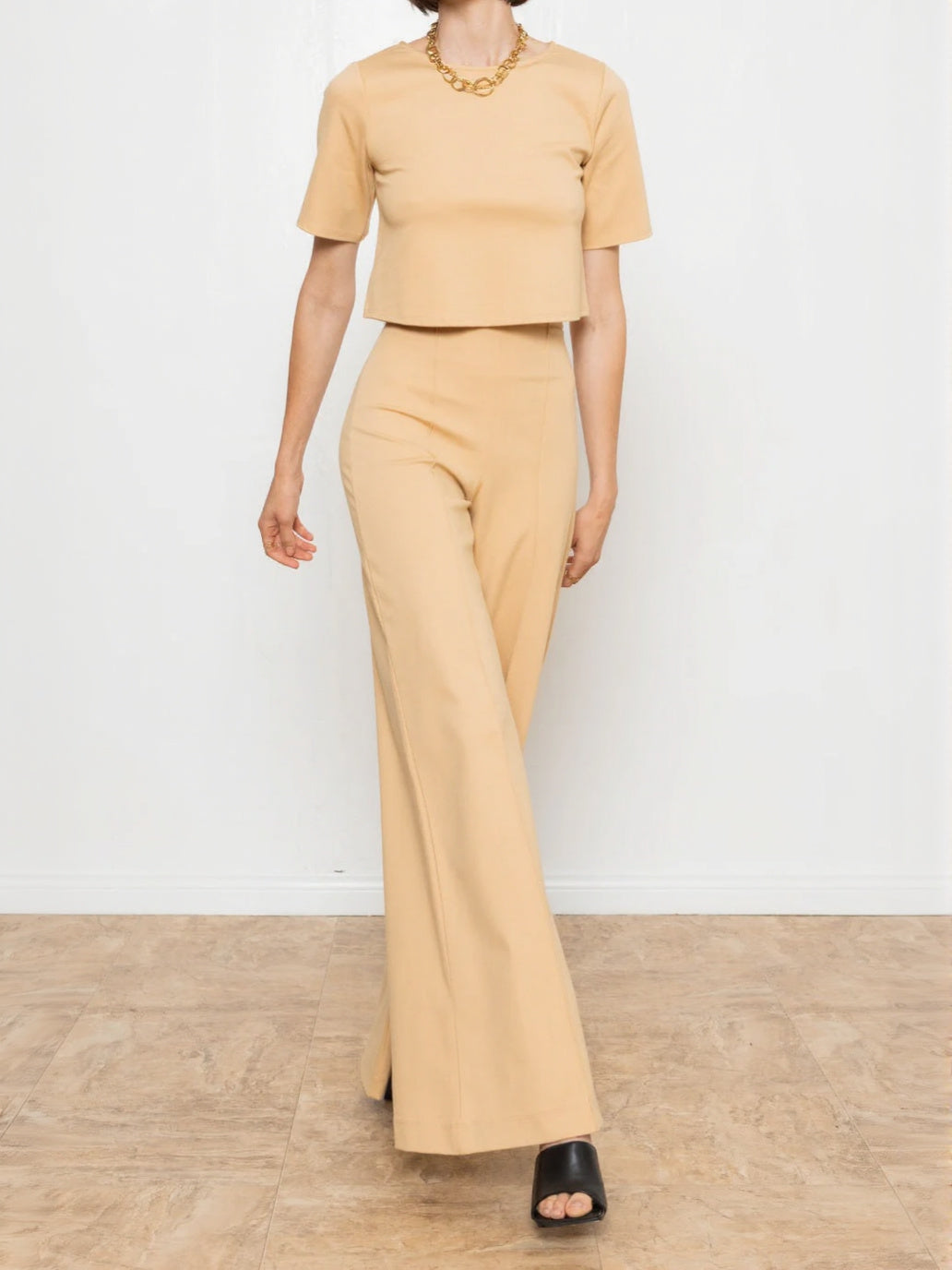Women's Knit Wide Leg Pants