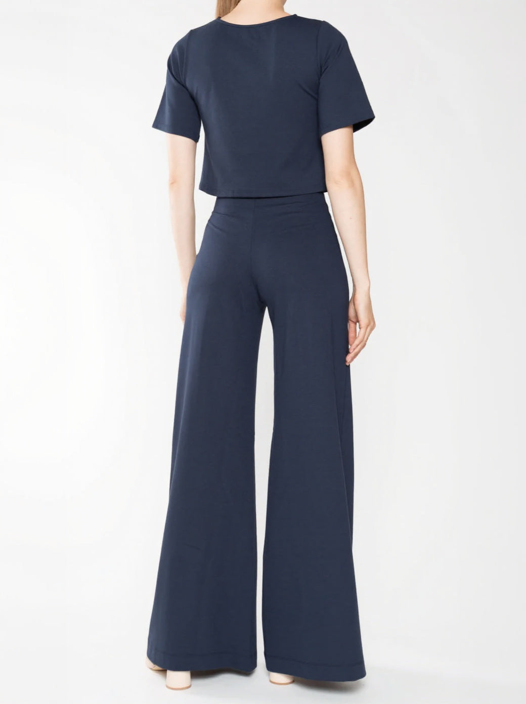 Women's Knit Wide Leg Pants