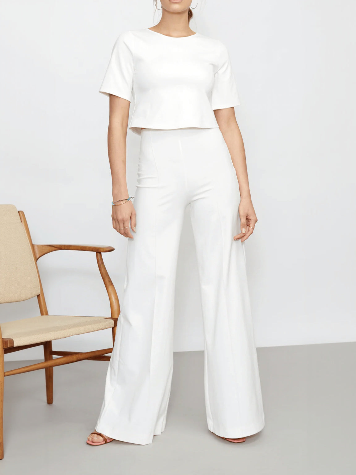 Women's Knit Wide Leg Pants