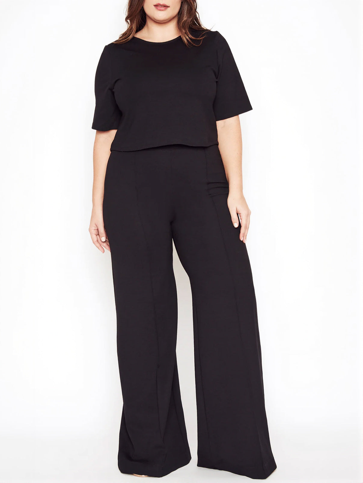 Women's Knit Wide Leg Pants